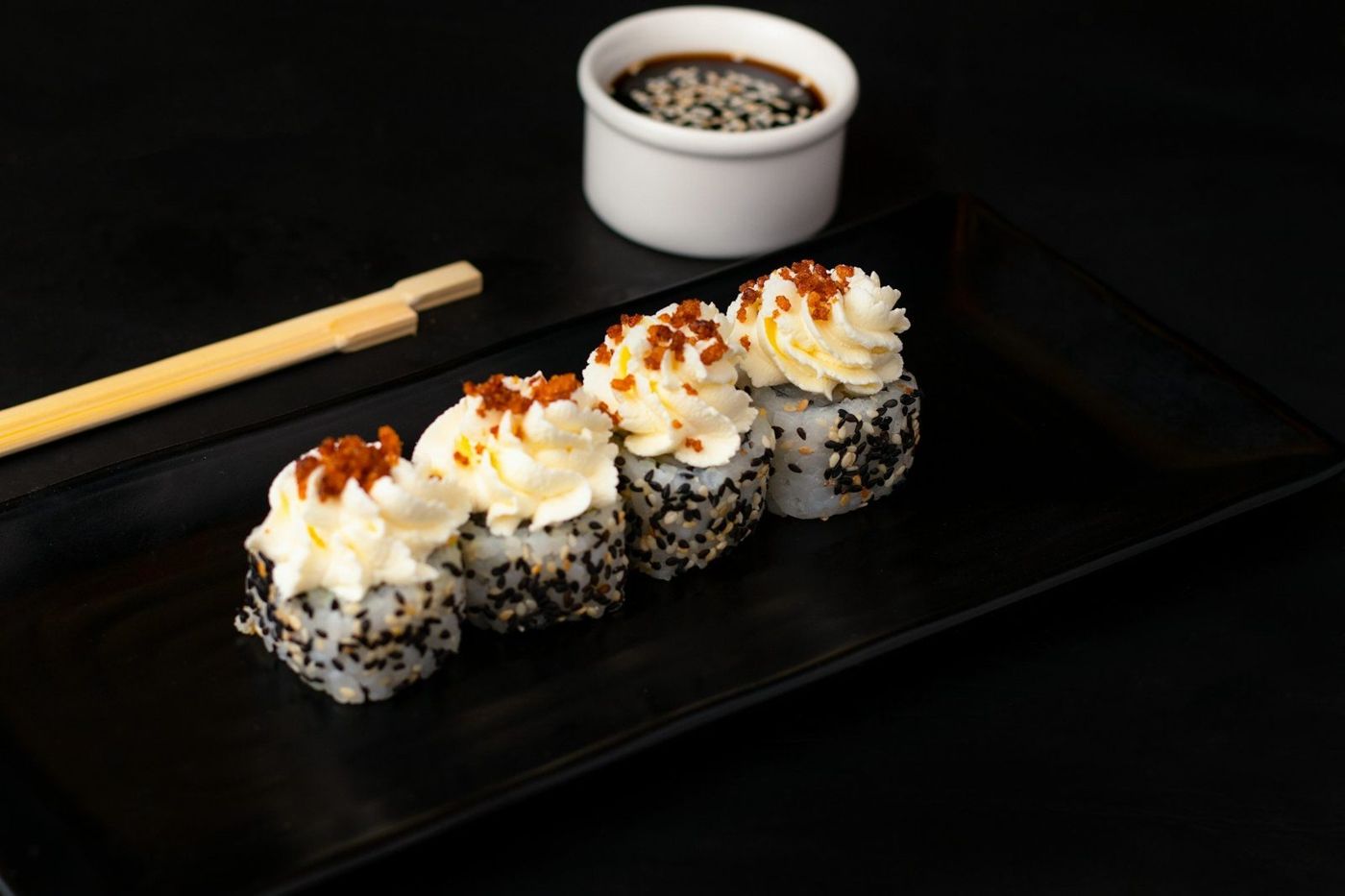 Sake Mini baked Roll