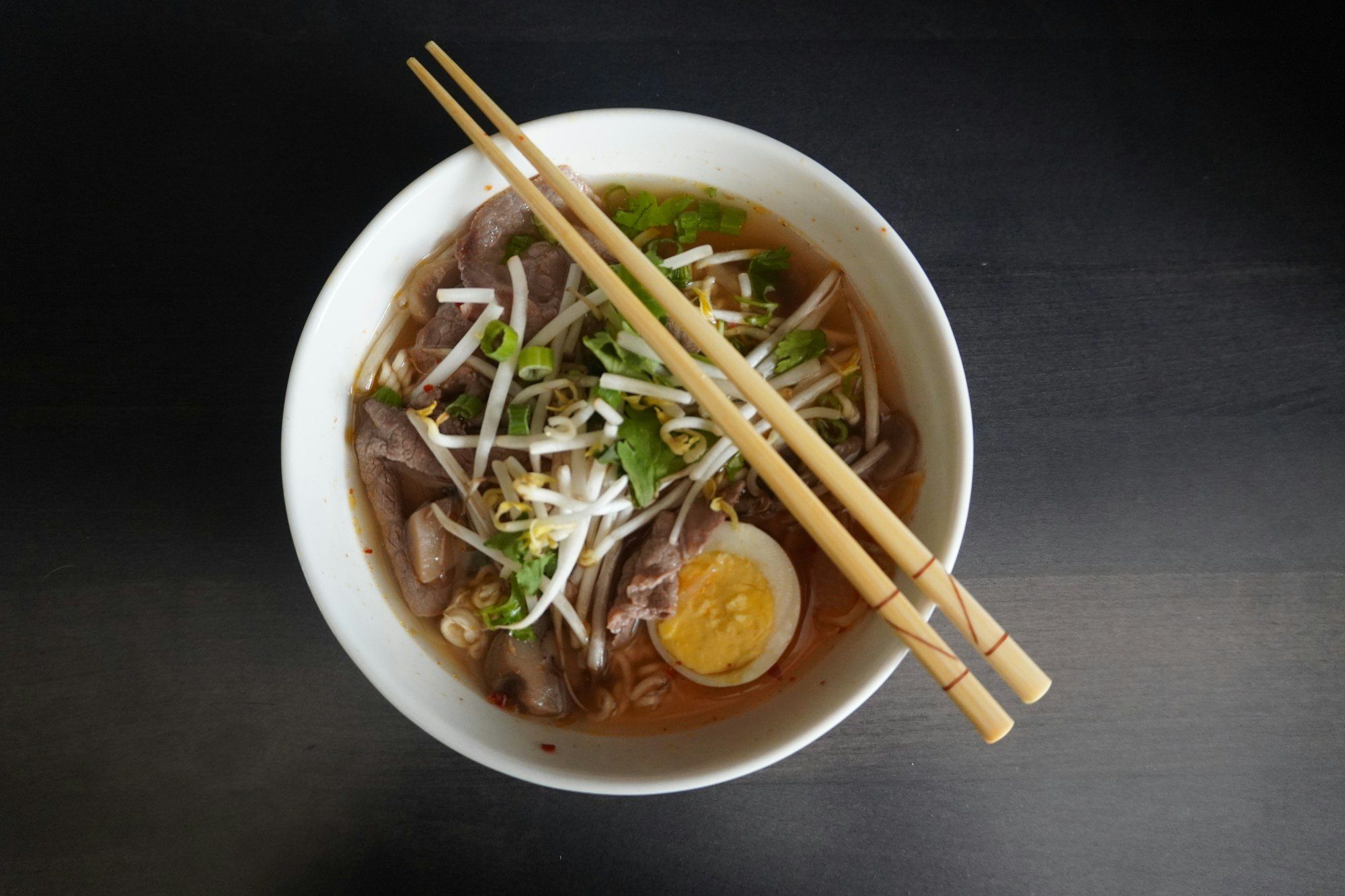 Pho, frisch aufgegossen.